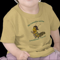 The Caterpillar and the Express Train (Sally) t-shirts