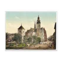 The cathedral, Kaschau, Hungary, Austro-Hungary ra Post Cards