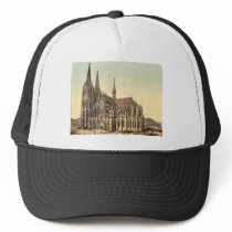 The cathedral, side, Cologne, the Rhine, Germany r Hat