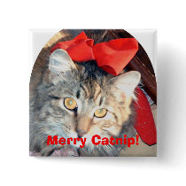 The Catnip Papers:  Merry Catnip! -square button