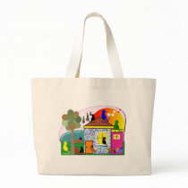 The Cats Are Taking Over The House Canvas Bags