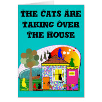 The Cats Are Taking Over The House Cards