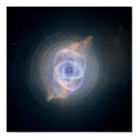 The Cat's Eye Nebula: Dying Star Creates Fantasy-l posters