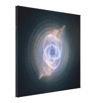 The Cat's Eye Nebula Wrapped Canvas Canvas Print
