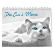 The Cat's Meow Wall Calendar