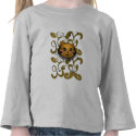 The Cat's Meow  With Swirls - Customized t-shirts