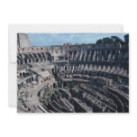The cavernous interior of the ancient Roman Coloss Custom Invite