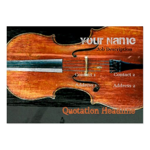 The Cello Business Card (front side)