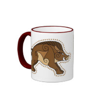 The Celtic Boar Coffee Mugs