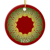 The Celtic Christmas Knotwork Ornament 2010 ornaments
