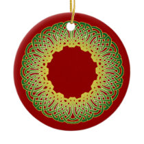The Celtic Christmas Knotwork Ornament 2010 ornaments