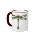 The Celtic Dragonfly mugs by GrayWolf The Celtic Dragonfly mugs