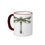 The Celtic Dragonfly Coffee Mug