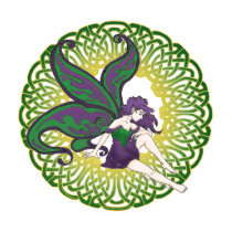 The Celtic fairy Nightshade acrylic keychains photo sculptures by Beltain The Celtic fairy Nightshade acrylic keychains photo sculptures