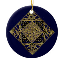 The Celtic Knot Birds Ornament ornaments