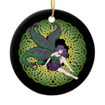 The Celtic Nightshade Fairy ornaments ornaments