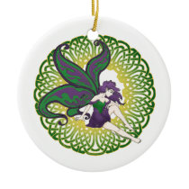 The Celtic Nightshade Fairy ornaments 2 ornaments