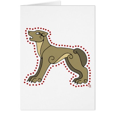The Celtic Wolf Card by GrayWolf