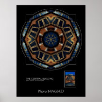 THE CENTRAL BUILDING, WEST HARTFORD CT., US POSTER