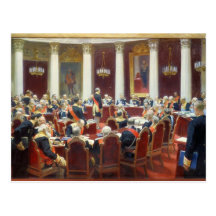 The Ceremonial Sitting of the State Council Post Card