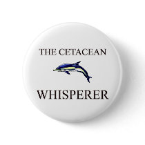 The Cetacean Whisperer buttons by AnimalShirts The Cetacean Whisperer buttons