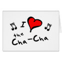 the Cha-Cha I Heart-Love Gift cards
