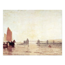 The Chain-Pier At Brighton By Turner Joseph Mallor Personalized Invites