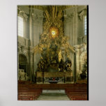 The chair of St. Peter, 1665 Posters