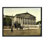 The Chamber of Deputies, Paris, France vintage Pho Post Cards