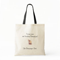 The Champagne Diet Canvas Bag