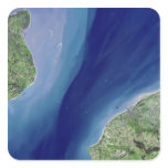The Channel Tunnel Square Stickers