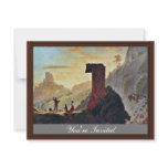 The Chapel Of The Virgin At Subiaco By Morse Samue Invitation