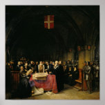 The Chapter of the Order of St. John of Jerusalem Poster
