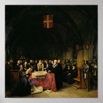 The Chapter of the Order of St. John of Jerusalem Poster