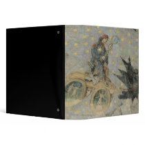 The Chariot of Mercury, detail from the vaulting Vinyl Binder