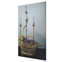 The Charles V automatic clock Gallery Wrapped Canvas