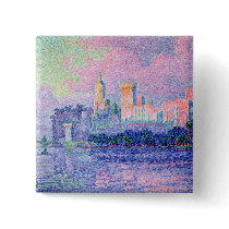 The Chateau des Papes, Avignon, 1900 Button