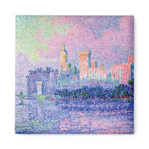 The Chateau des Papes, Avignon, 1900 Refrigerator Magnet