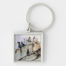 The Chateau of Vianden, 1871 Key Chains