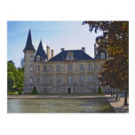 The Chateau Pichon Longueville Baron and pond Post Card