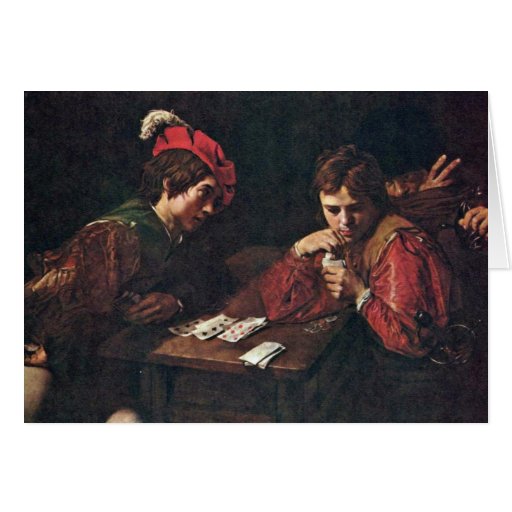 The Cheaters By Boulogne Valentin De Cards