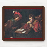 The Cheaters By Boulogne Valentin De Mouse Pads