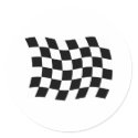 The Checkered Flag Sticker