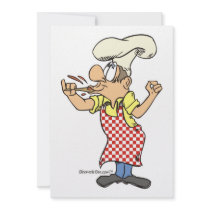 The Chef. invitations
