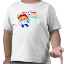 "The Chef Is Always Right" Toddler T-Shirt