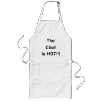 The Chef  is HOT!!!  Apron
