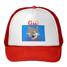 The Cherokee Wolf Trucker Hats