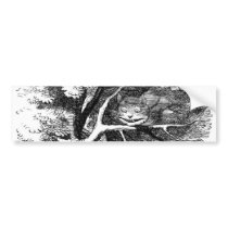 The cheshire cat bumper stickers