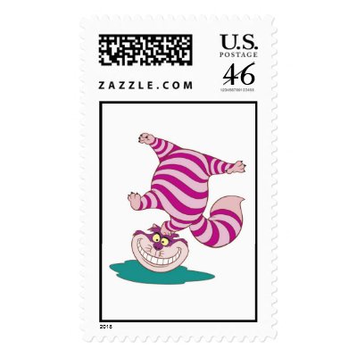 The Cheshire Cat Disney stamps