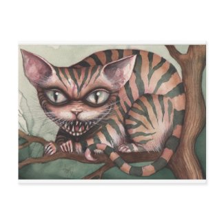 The Cheshire Cat postcard